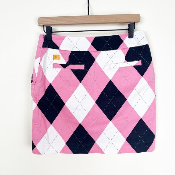 4 Piece Set Loudmouth Golf Skorts Preppy Shorts Skirts Print Funky Retro 90s Y2K - Picture 2 of 15